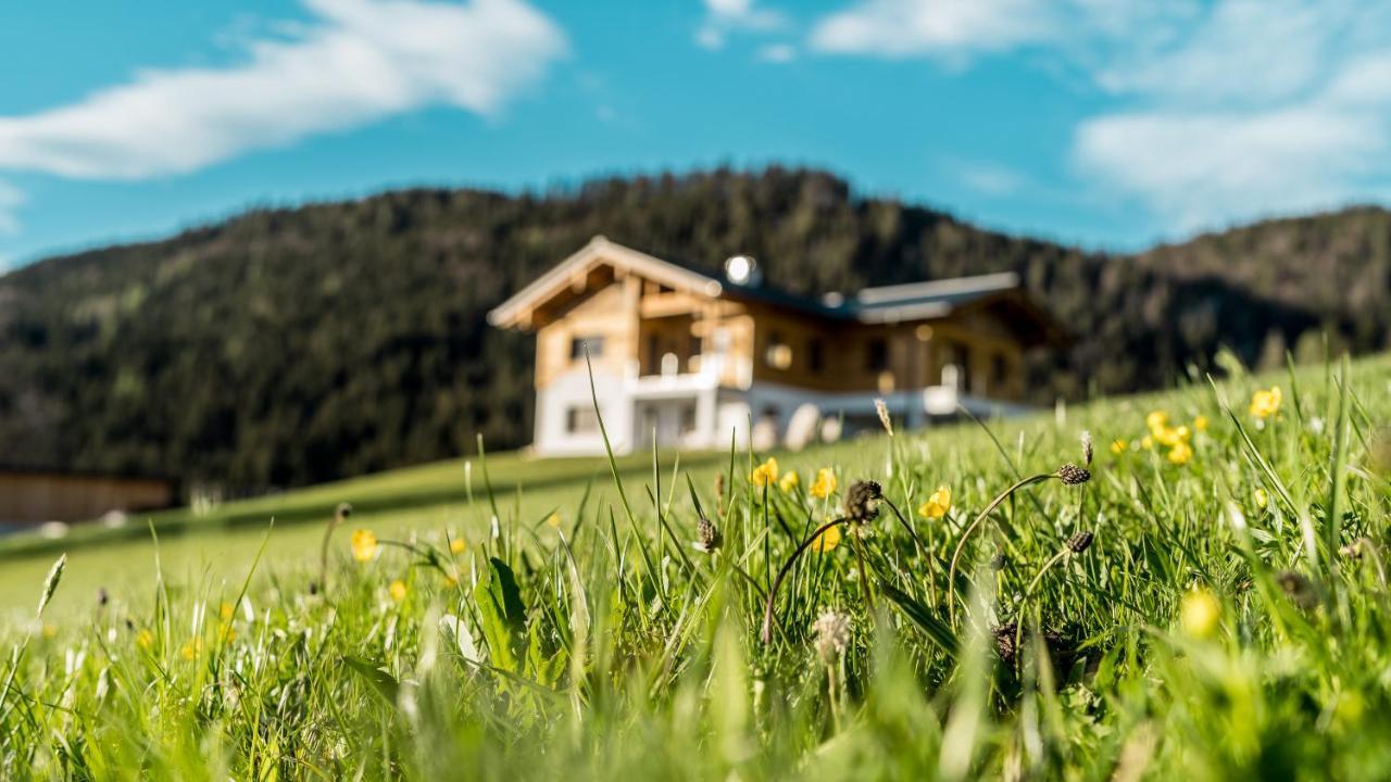 Bio Bauernhof Oberhinterberg Appartement Annaberg im Lammertal Buitenkant foto