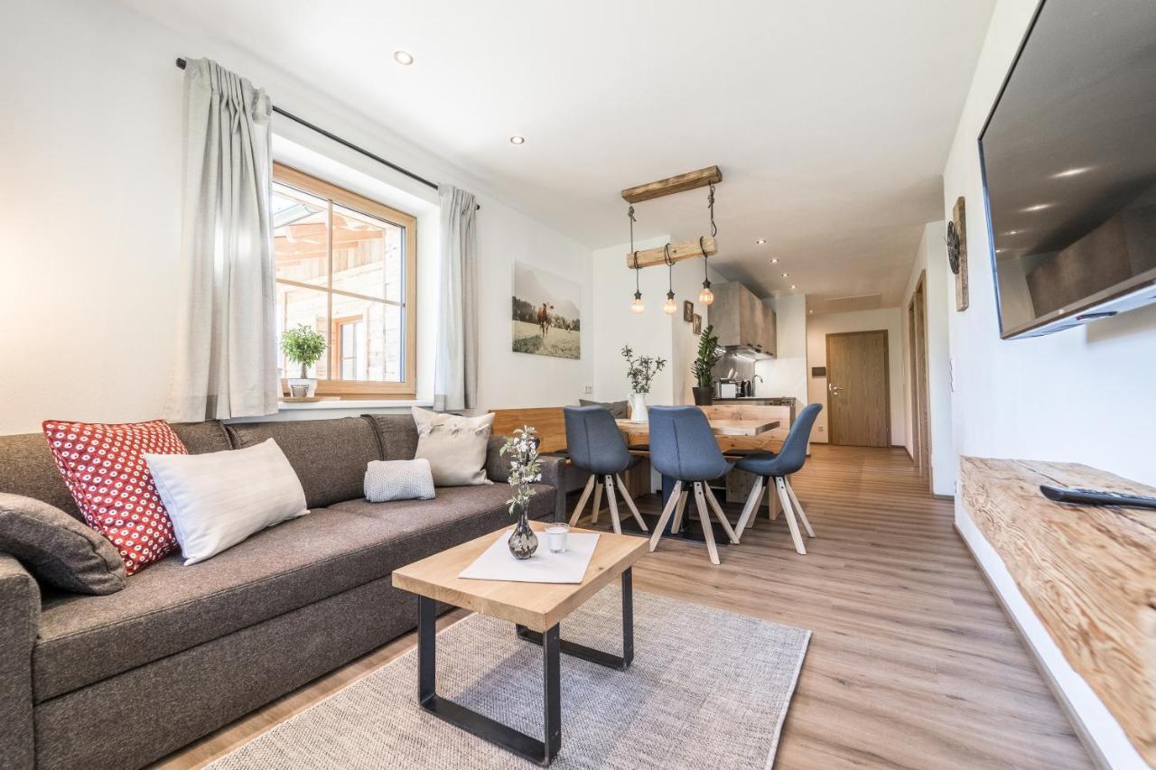 Bio Bauernhof Oberhinterberg Appartement Annaberg im Lammertal Buitenkant foto