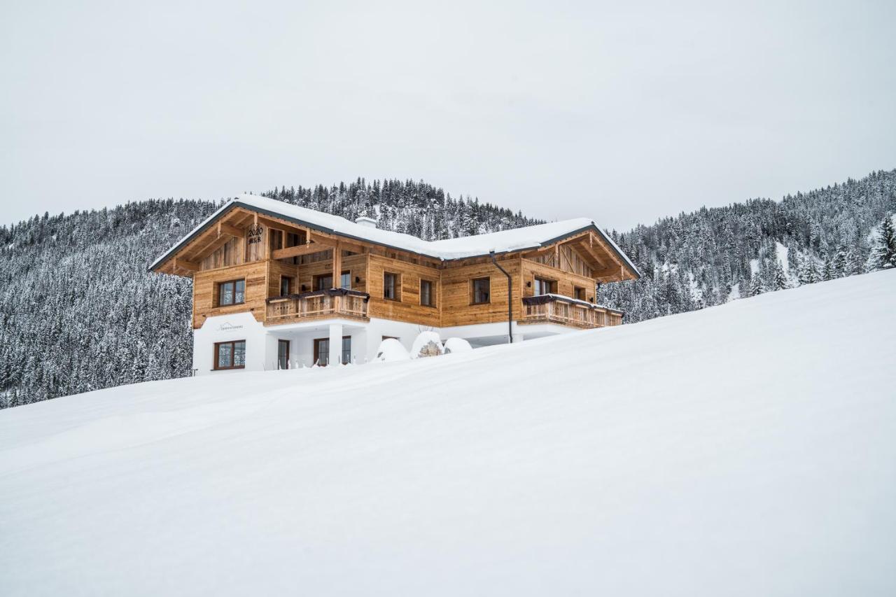 Bio Bauernhof Oberhinterberg Appartement Annaberg im Lammertal Buitenkant foto